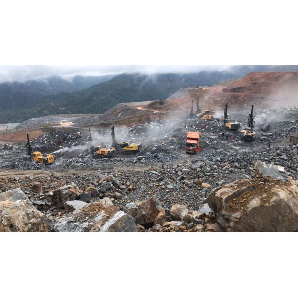 Central Sample Collection Reverse Circulation Hammer RC50 Hammer For Gold Geological drilling