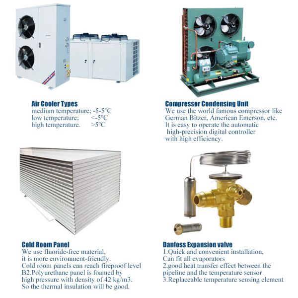 Industrial Cold Room Freezer Evaporative Condensing Unit
