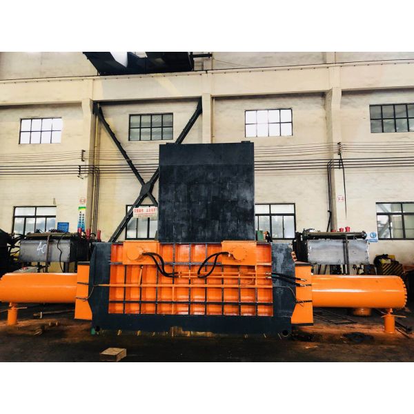 Large Press Box Size Metal Baler Machine PLC Control Easy Stable Operation