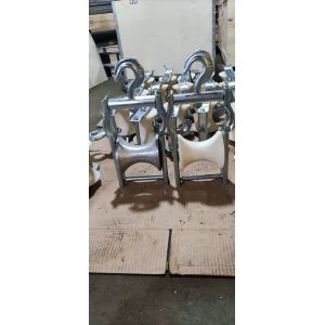 Quality Heavy Duty Cable Pulling Roller with 120x58mm Wheel Size and High Load Capacity for Durable Construction for sale