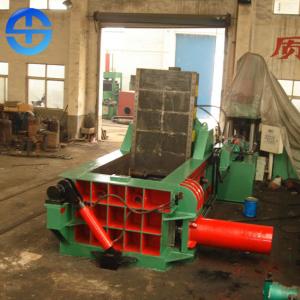 China 60-80 TPD Bale Size 500*500mm Metal Scrap Baling Press Machine on sale