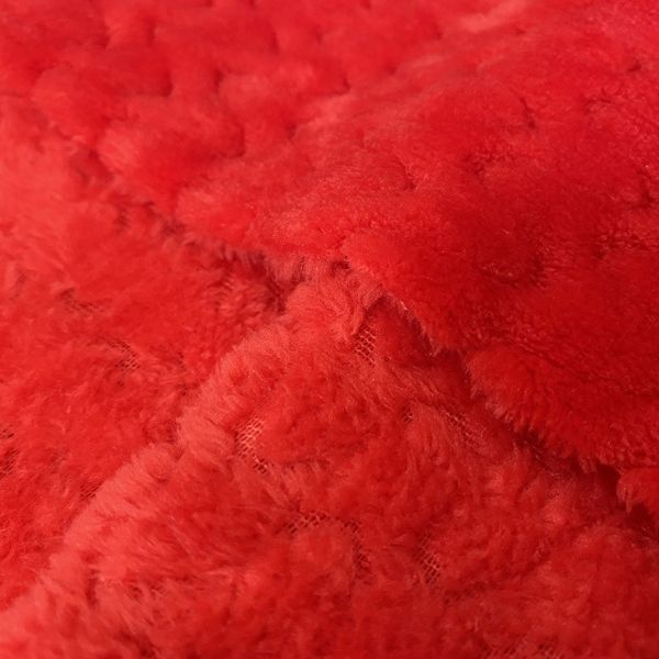 340gsm 100 Polyester Fleece Fabric Bedding Blanket Shoes