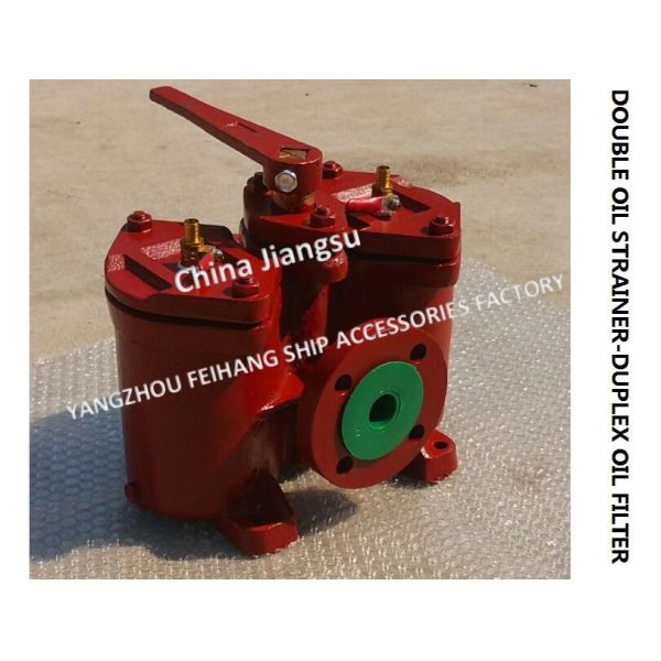 Technical Parameter Table For Duplex Oil Filter Double Oil Strainers Model AS32 Cb/T425-94 Body Cast Iron With Filter
