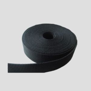 Buy cheap Backpacks & Luggage Polypropylene Straps Black Rose 25mm Polypropylene Webbing from wholesalers