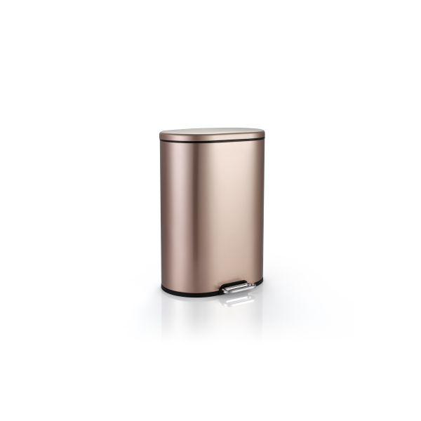 Recycling 158mm Width Stainless Steel Step Trash Can