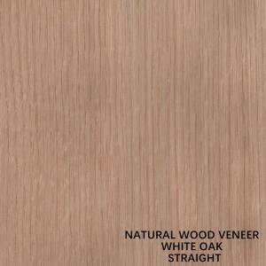 Quality American Natural Oak Wood Veneer Quarter Cut / Straight Grain AAA Grade Thickness 0.5-0.55mm For Cabinet Face China for sale