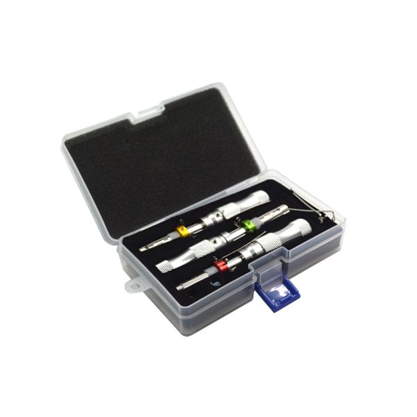 Locksmith 3pcs Lock Pick Tool Set Tubular Pick