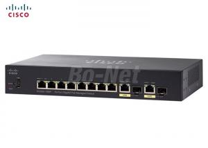 China Durable 10 Port Managed Gigabit Ethernet Switch SG350-10MP-K9-CN Cisco SG350-10MP on sale