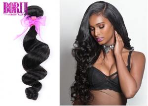 Quality Mink Indian Human Hair Extensions Loose Wave Thick Ends Dyed Bleached Soft for sale