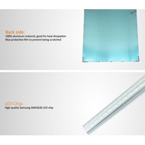 Ultra Slim Cct Adjustable LED Panel Light 40W 2.4G RF Wireless Control CCT Dimmable Double Color