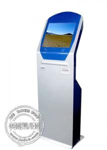Quality Pvc Card Printer 19 Inch Touch Screen Computer Kiosk Totem With Nfc And Wifi for sale