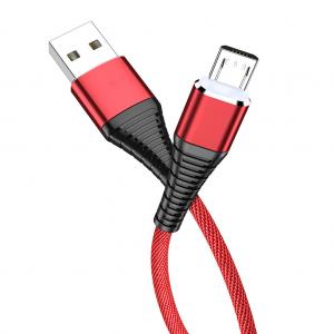Quality Nylon Braided Coat USB Charging Data Cable 3Ft 2.4A For Mp3 Mp4 for sale