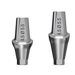 Astra Tech Osseospeed® Titanium Angled Abutment RP 3.5-4.0mm (Aqua)/ WP 4.5-5.0mm (Lilac) -- 15°/25° Degree