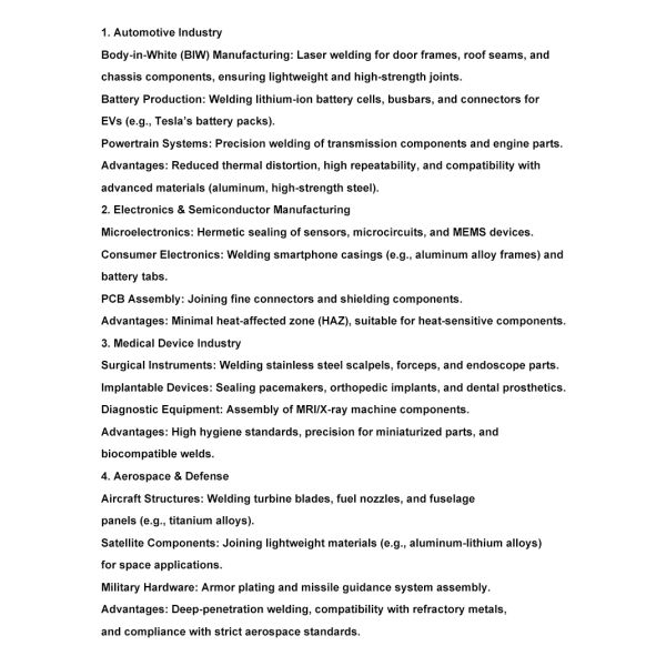 User-Friendly Robotic Laser Welder with Offline Programming Software