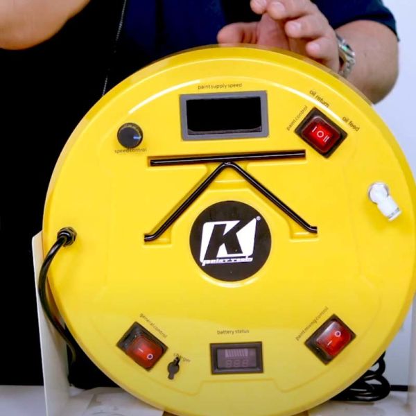 Plastic 400ml/min Wall Painting Roller Machine , Multifunctional Airless Power