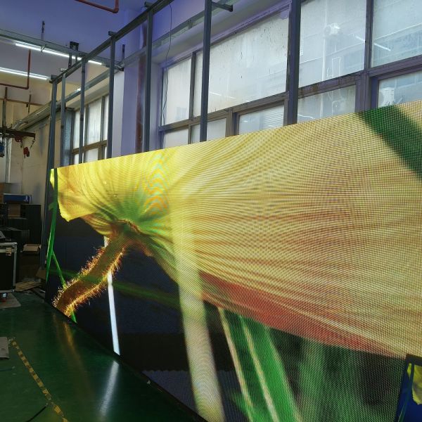 Outdoor Fixed LED Display Screen P10 6000cd Brightness IP65 Waterproof