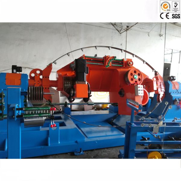 1250mm D Type Double Twist Stranding Machine For 7 Hard Copper Or Core Wires