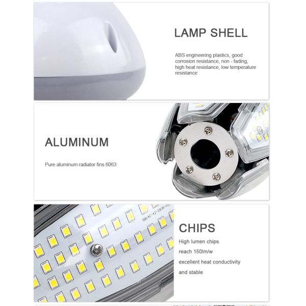 IP65 100W Led Corn Bulb Lamp 5000K E39 E40 Base Ac100-277V 360 Degree Beam Angle