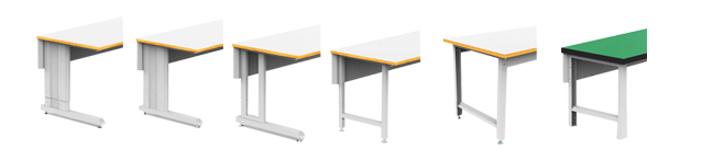 1830*900 Table Support Antistatic Cleanroom Bench With Drawer