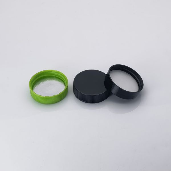 Smooth Striped Surface Plastic Bottle 38MM Screw Cap