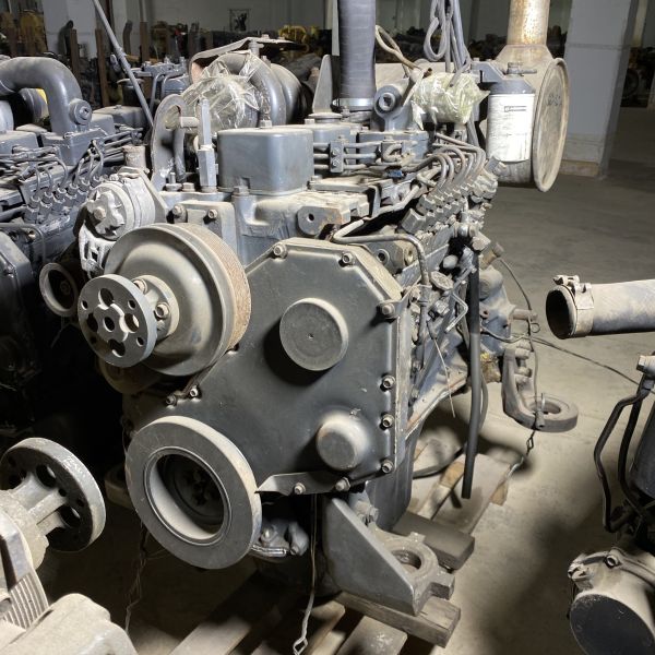 Air Cooled S6D102-2 CAT Excavator Engine Assy Electric Start