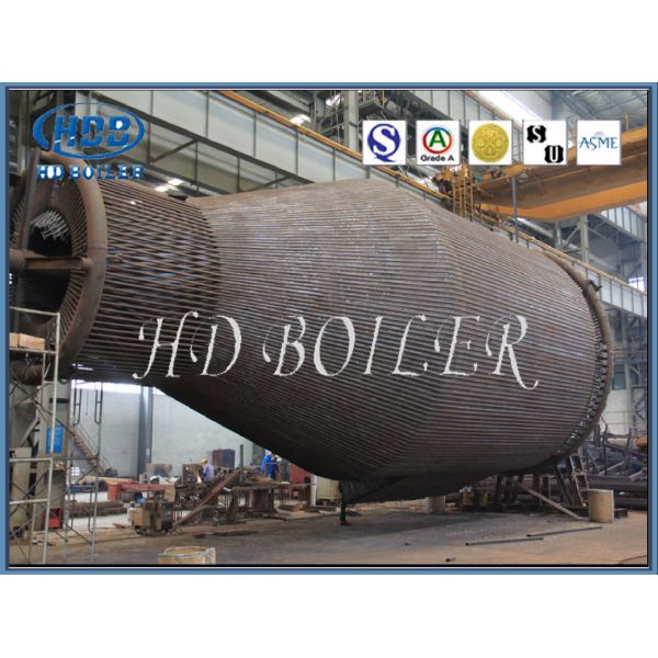 Typical Industrial Cyclone Separator , Boiler Dust Cyclone Separator Gas Solid Separation