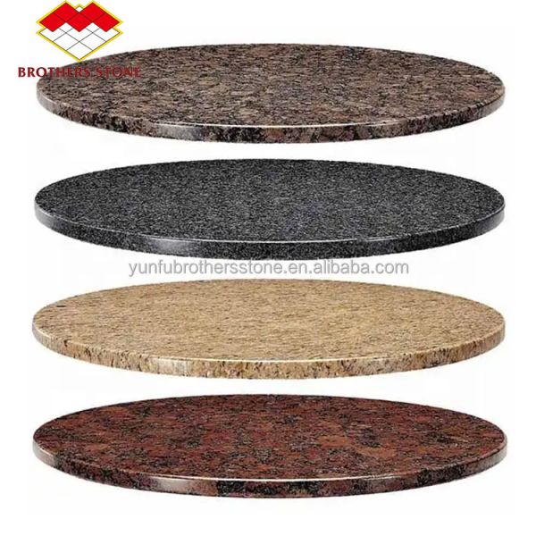 Natural Stone Chinese Granite Table Bases for Modern Polished Cut-to-Size Round Table