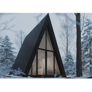 Quality Prefab Hotel Unit Light Steel Space A Frame Tiny Building Kitset Homes Nz for sale