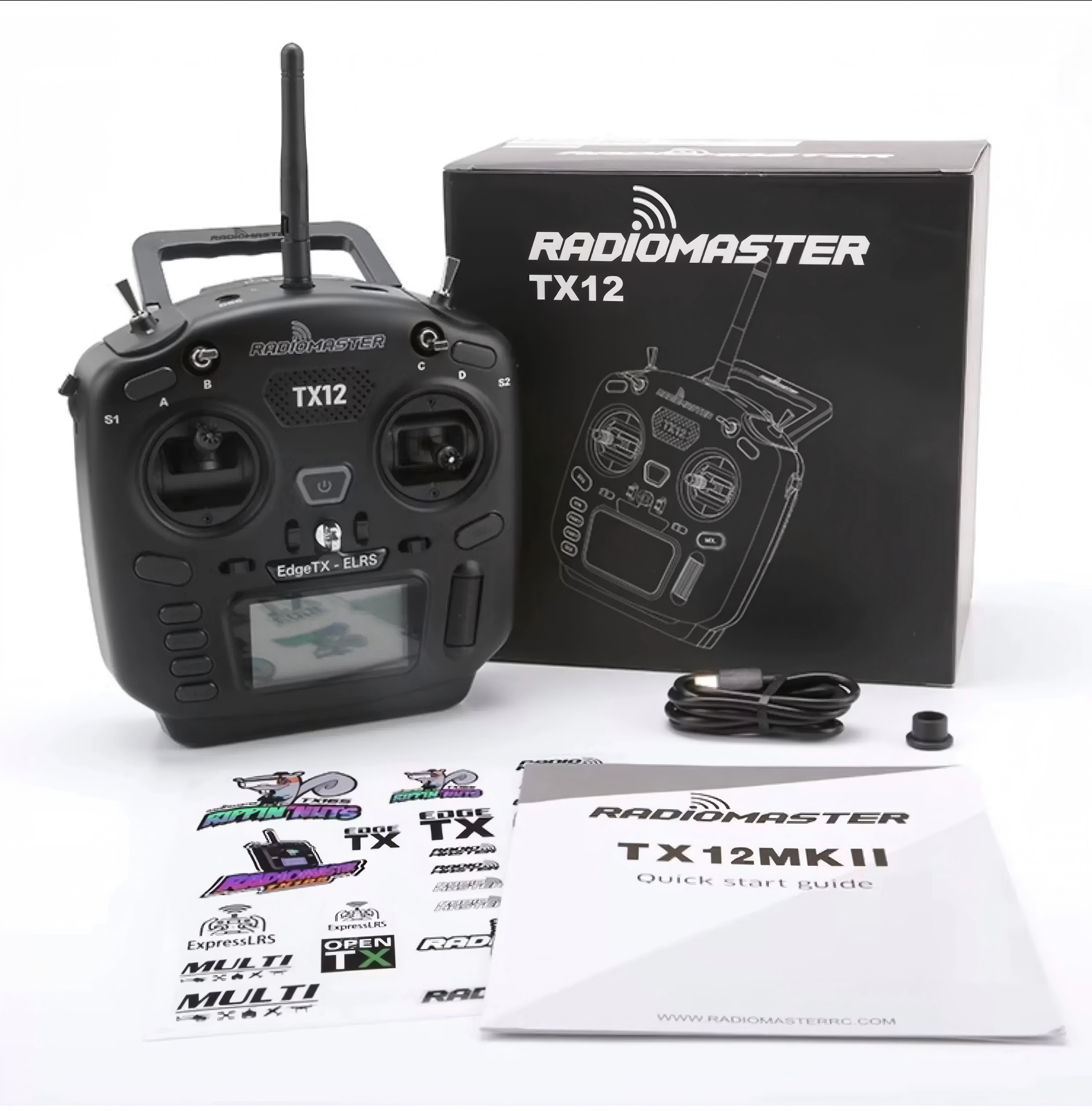 TX12 Elrs Radio ELRS EdgeTX OpenTX RC Compatible Radio Control Transmitter Original for RadioMaster