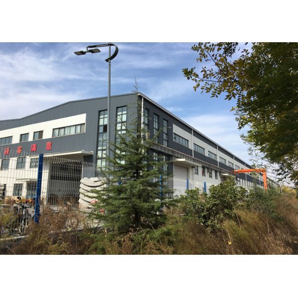 Long Life Span Beautiful Cladding Prefabricated Metal Structure Workshop Building