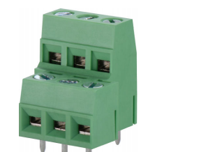 Double Layer Terminal Block Green 5.08mm Pitch PCB Application UL Certification
