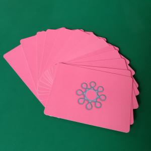 China 1000pcs Paper Cards For Games / Reusable Dry Erase Playing Cards Flash Learning Cards on sale