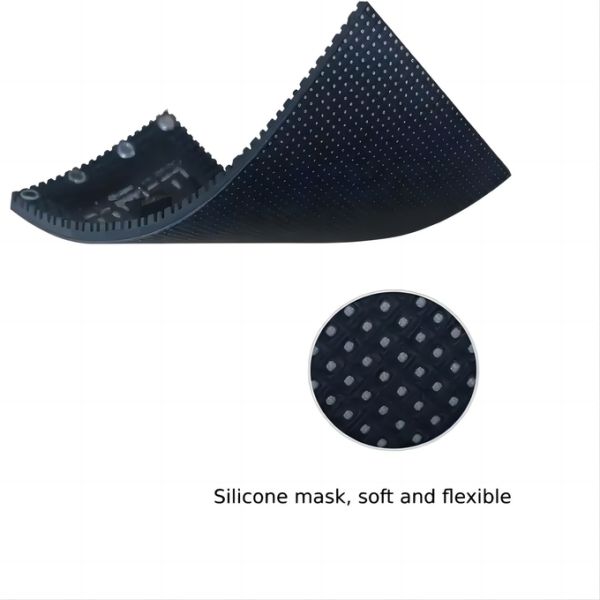 Soft Curved LED Screen Panel Flexible For Indoor 240X120mm Front Service