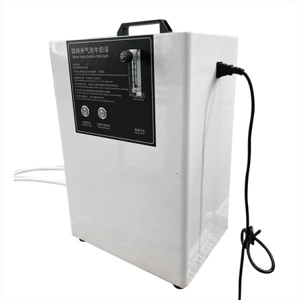 Deep Cleaning Pink Nano Bubble Milk Bath Machine for a Luxurious Bathing Experience