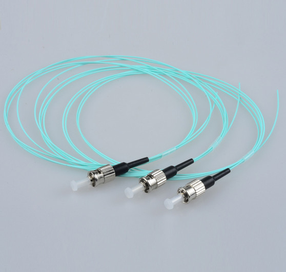 12 Core Bundle Pigtail Fiber Optic Patch Cord 1 Meter Customized Length FTTH Fiber Optic Jumper