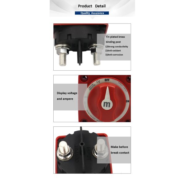 6006 Auto Selector Blue Sea Battery Dsiconnect Isolator Switch