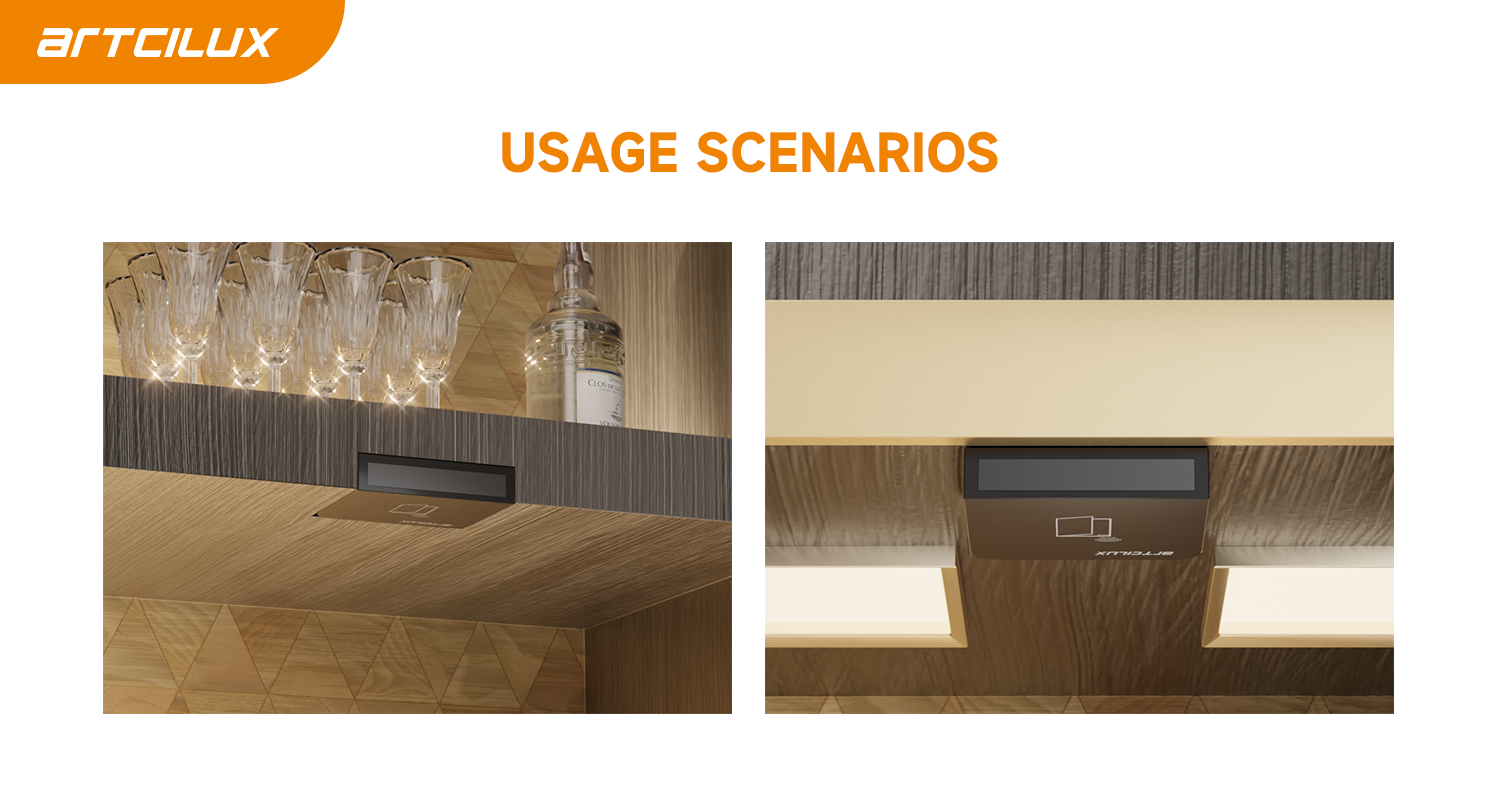 PIR Motion Smart Wireless Sensor Switch For LED Lights In Wardrobe Closet Cabinet