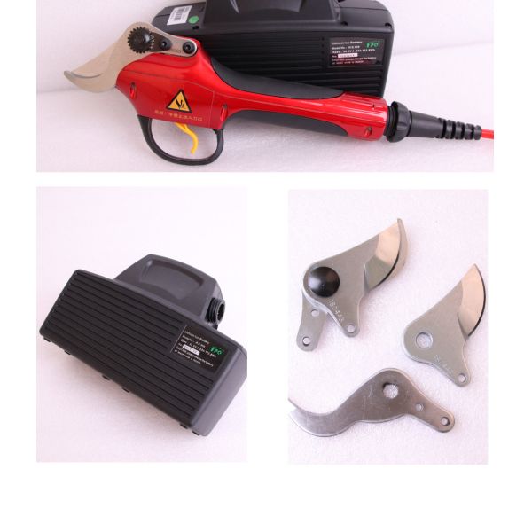 Swansoft 36V Lithium Battery High Speed Electric Grape Tree Pruning Shears 3.0CM Electric Bypass Pruner