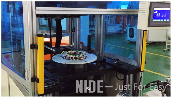 Auto Flip Structure Coil Forming Machine Automatic For Generator And Pump Motor