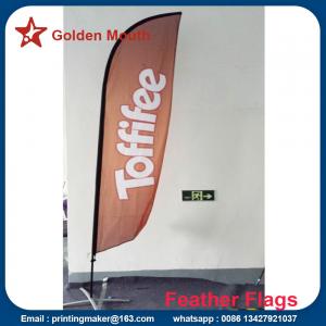 Quality Custom Feather Flags Banners For Outdoor Advertising for sale