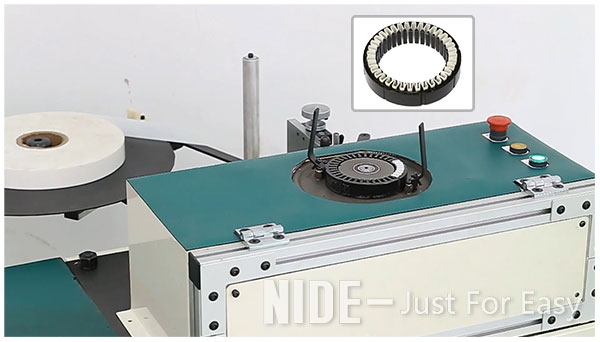 High Speed Stator Insulation Paper Inserting Machine For Gasoline Generator