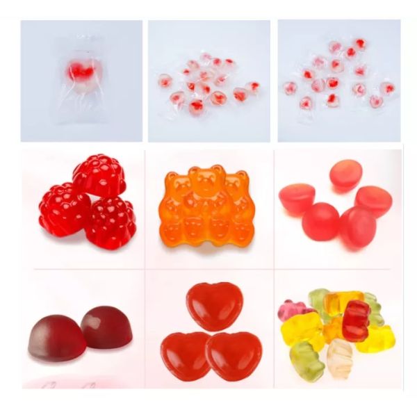 HTL Lab Automatic Candy Making Machine For Gummy Depositing 40kg/H