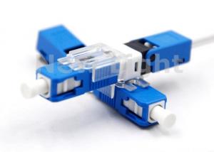 Quality Embedded Type Fiber Optic Fast Connector UPC Polish For FTTH Outlets for sale