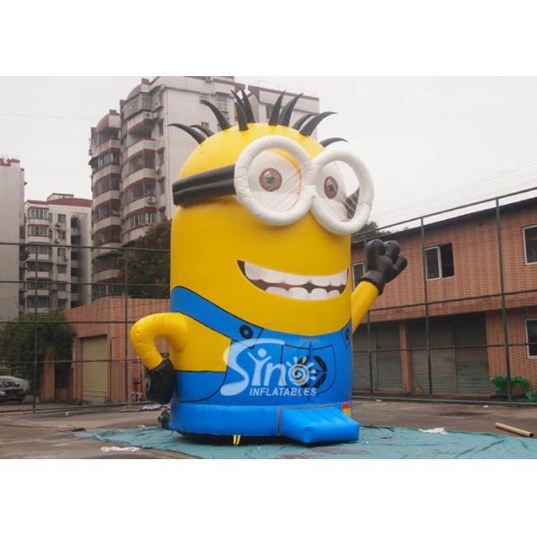 Despicable Me Pop Minion Inflatable Bouncer Outdoor Bounce House With Digital