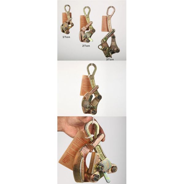 ISO 10KN Universal Forged Alloy Steel Come Along Clamp