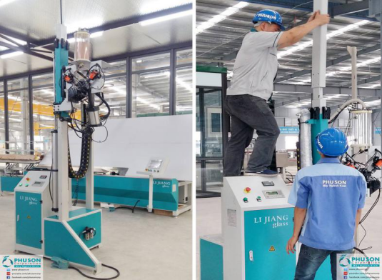 Automatic Desiccant Filling Machine For Double Glazing Equipment Processing