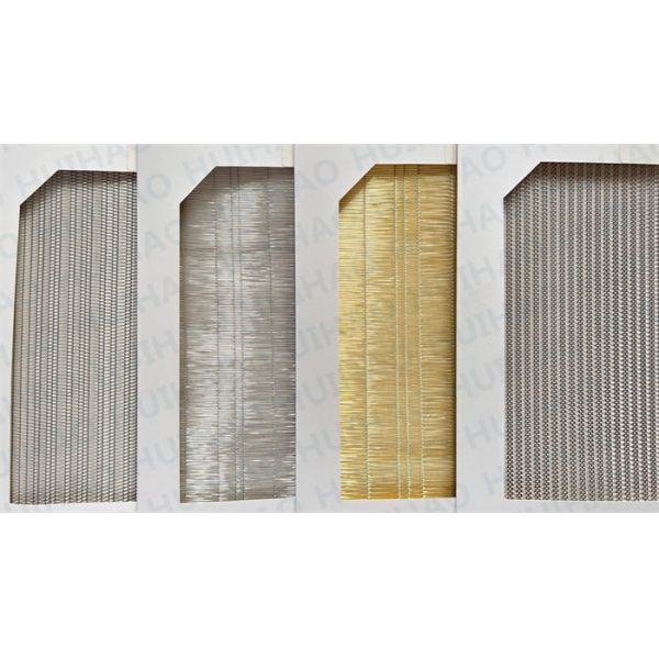 Ss304 Glass Interlayer Interior Wire Mesh Flexible Recycled