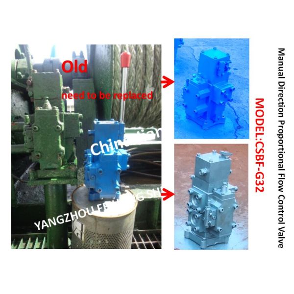 OVERFLOW PRINCIPLE OF MANUAL PROPORTIONAL FLOW COMPOUND VALVE CSBF-G25 FOR WINDLASS MATERIAL - CAST IRON
