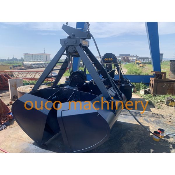 27cbm Clamshell Mechanical Grab Bucket HARDOX 500 Material Grab
