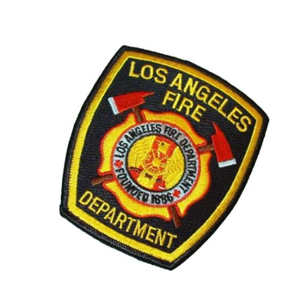 9 Colors 228.6mm Custom Fire Department Patches For Dressing
